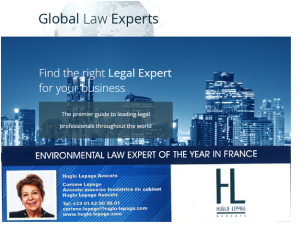 Lire la suite à propos de l’article [Global Law Experts Corinne Lepage nommée meilleure avocate de l’année en droit de l’environnement – France] 