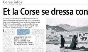 Lire la suite à propos de l’article [Et la Corse se dressa contre les boues rouges – Article paru dans Corse Matin]