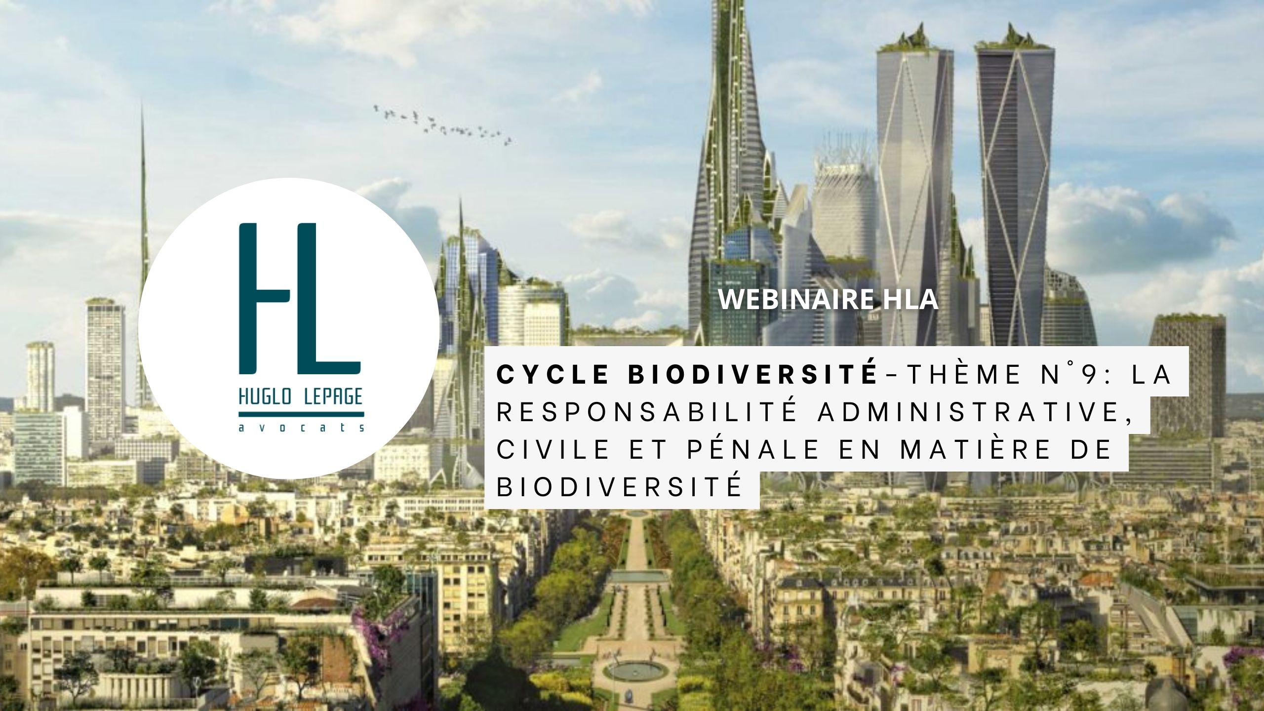 You are currently viewing [Replay – Cycle sur la biodiversité : Thème n°9 – Responsabilité pénale, civile et administrative]