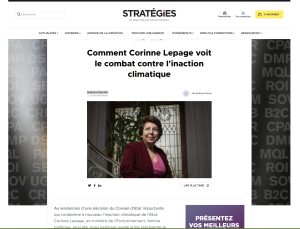 Lire la suite à propos de l’article [Interview – Comment Corinne Lepage voit le combat contre l’inaction climatique]