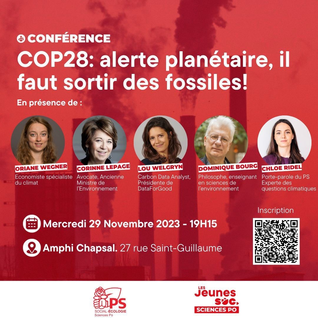 You are currently viewing [Conférence COP28 : Alerte planétaire, il faut sortir des fossiles !]